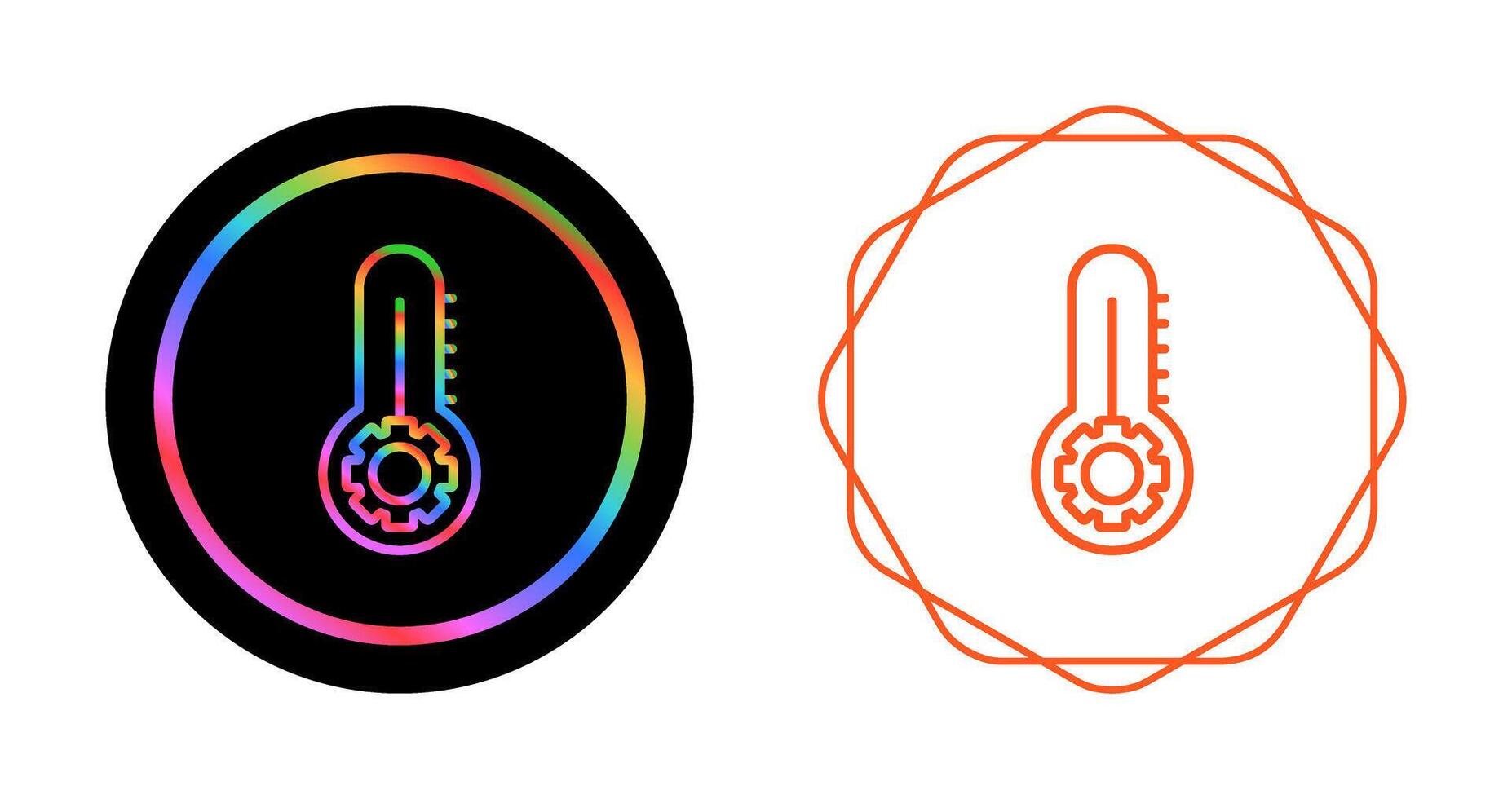 thermometer vector pictogram