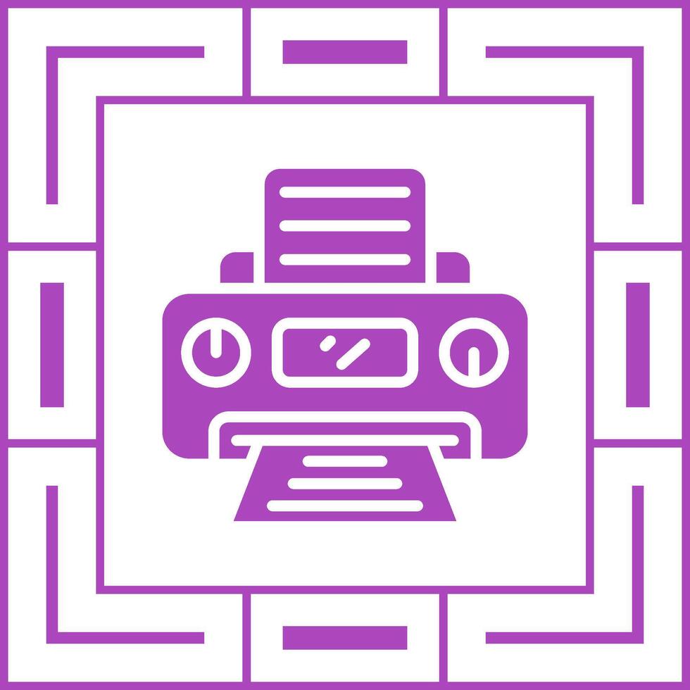 printer vector pictogram