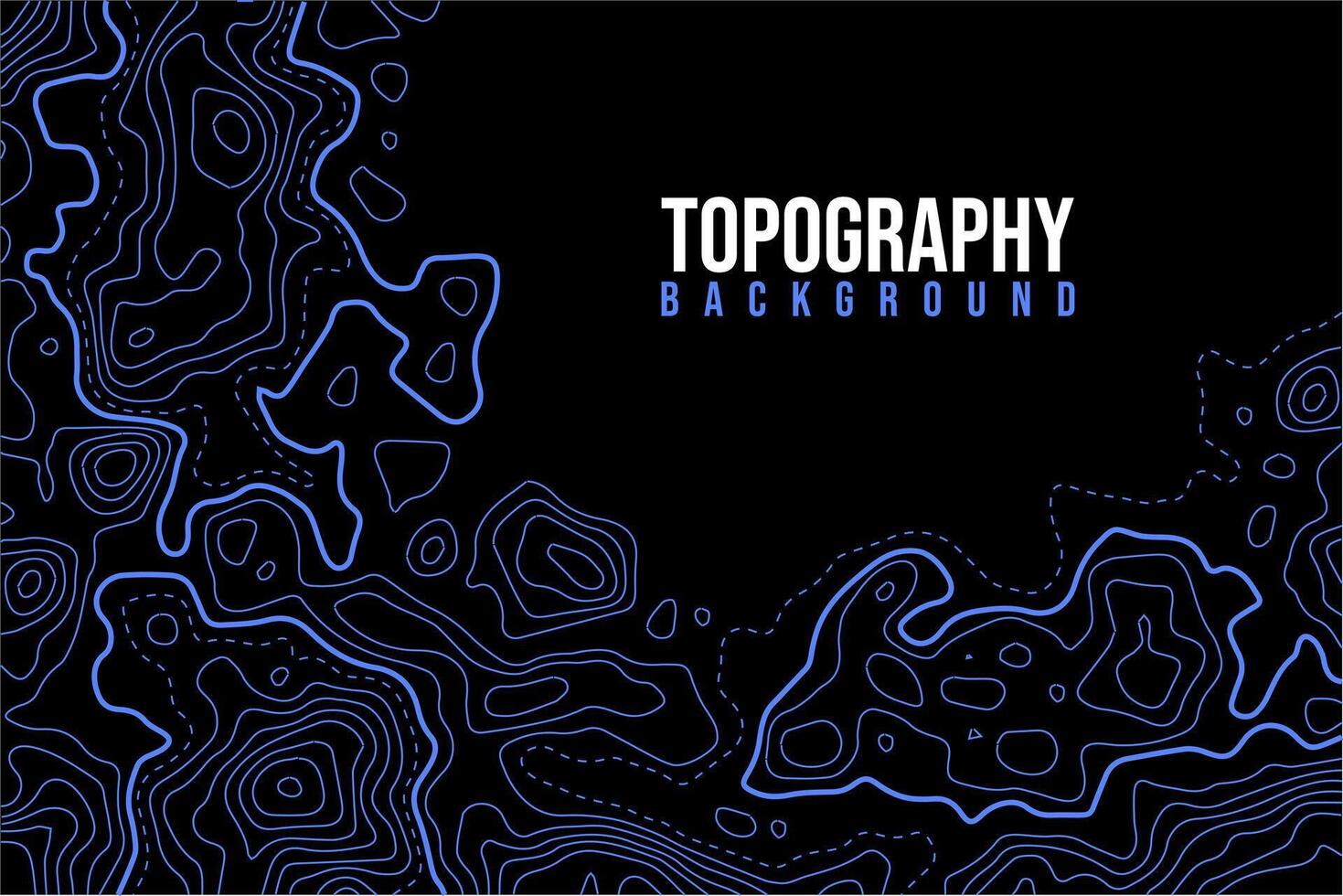 topografisch kaart abstract achtergrond vector