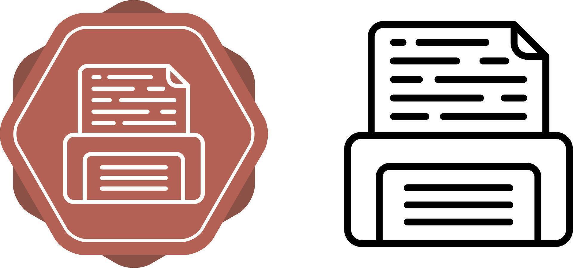 document vector pictogram