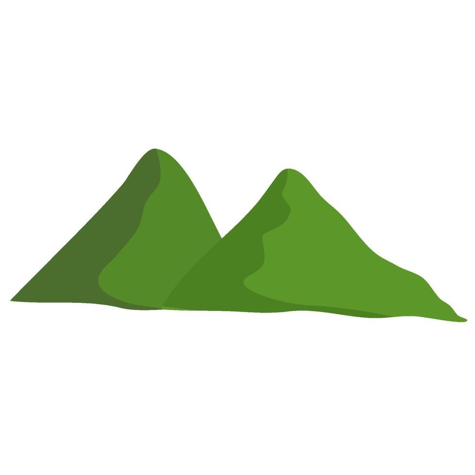 montain visie landschap vector