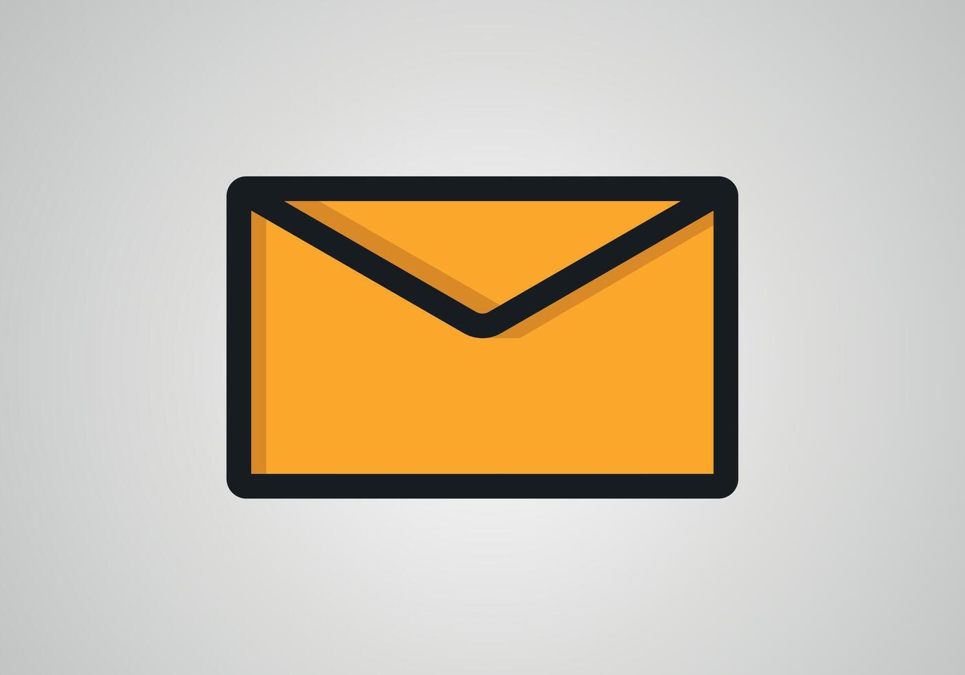 mail envelop icoon in vlak stijl. te ontvangen e-mail brief spam vector illustratie Aan wit achtergrond. mail communicatie bedrijf concept.