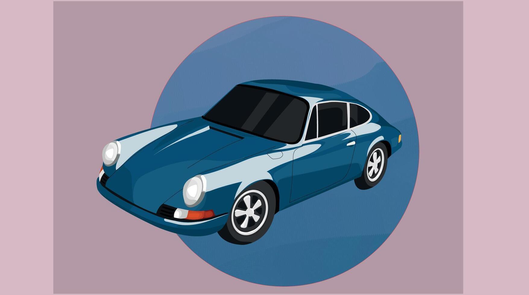 gemakkelijk auto illustratie vector