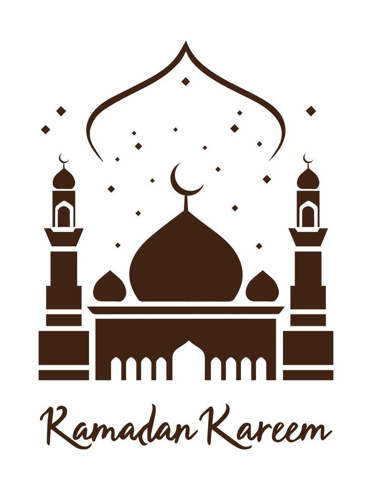 Ramadan kareem Islamitisch ontwerp en kalligrafie. vector illustratie voor heilig maand Ramadan viering. schoonschrift gemeen Ramadan kareem