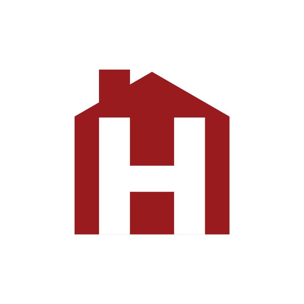 huis logogram sjabloon vector