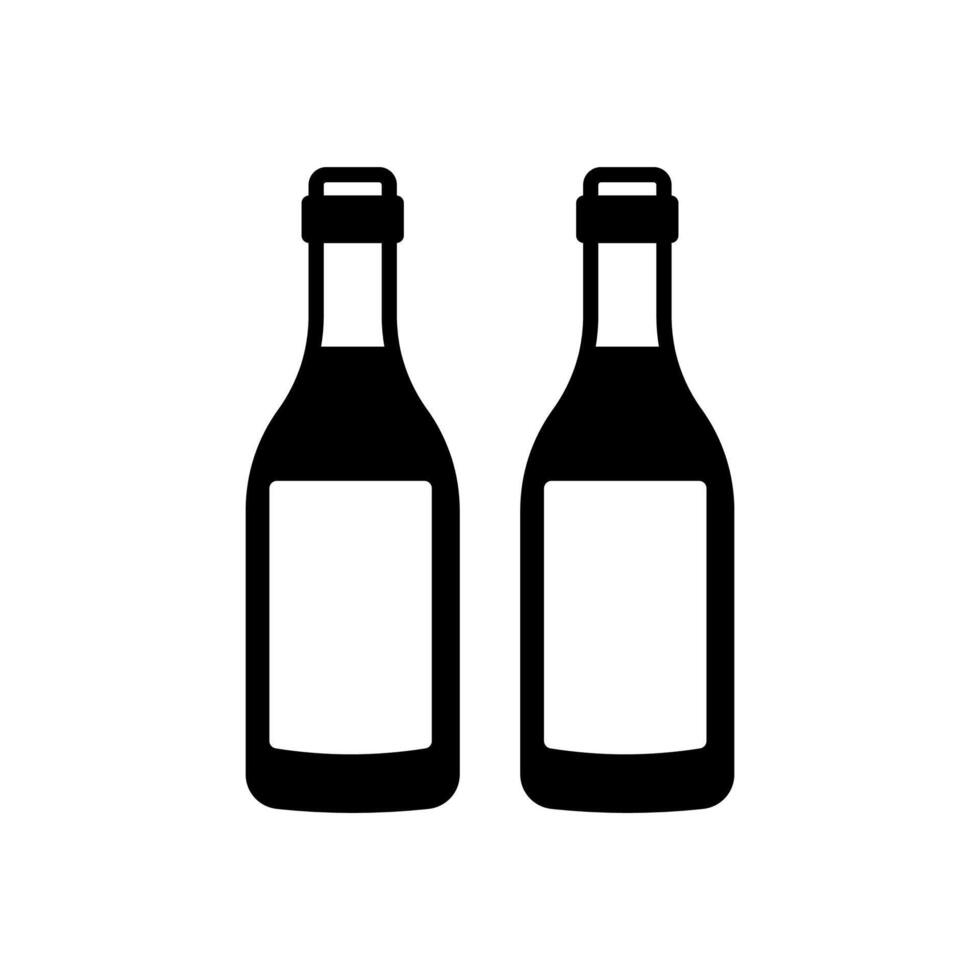 wijn eetpatroon icoon in vector. logotype vector