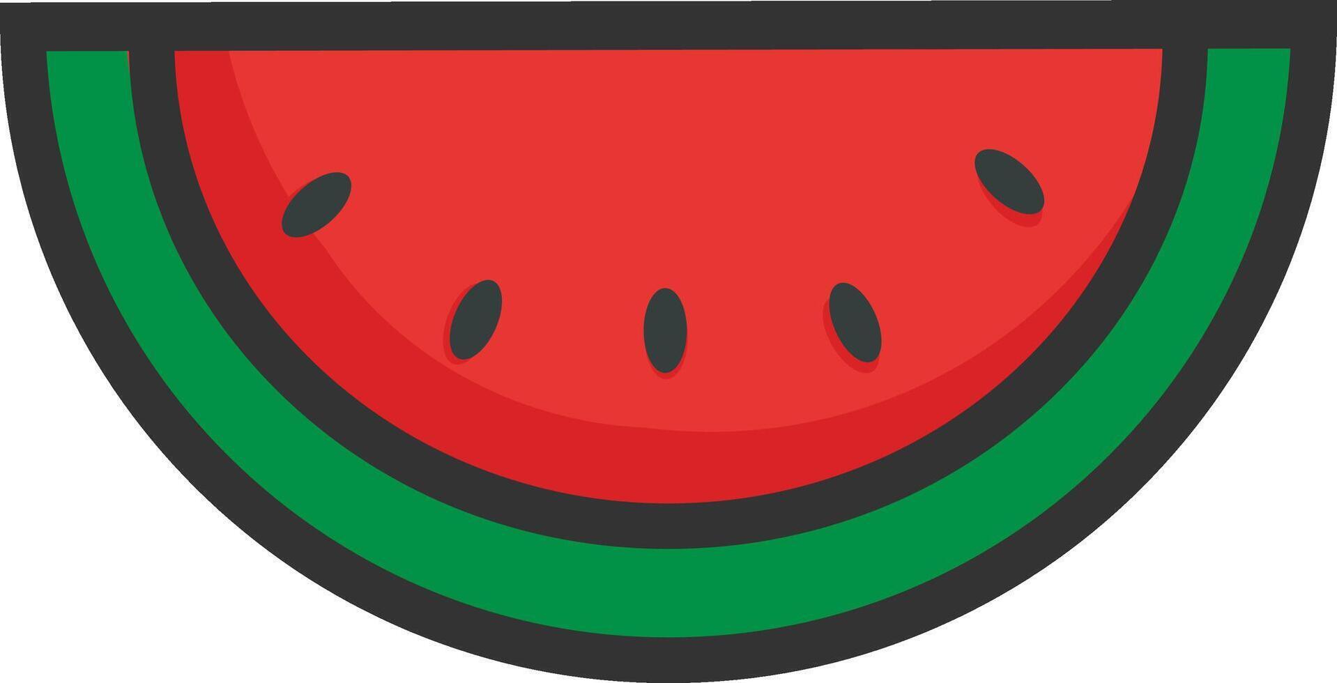 watermeloen illustratie ontwerp vector