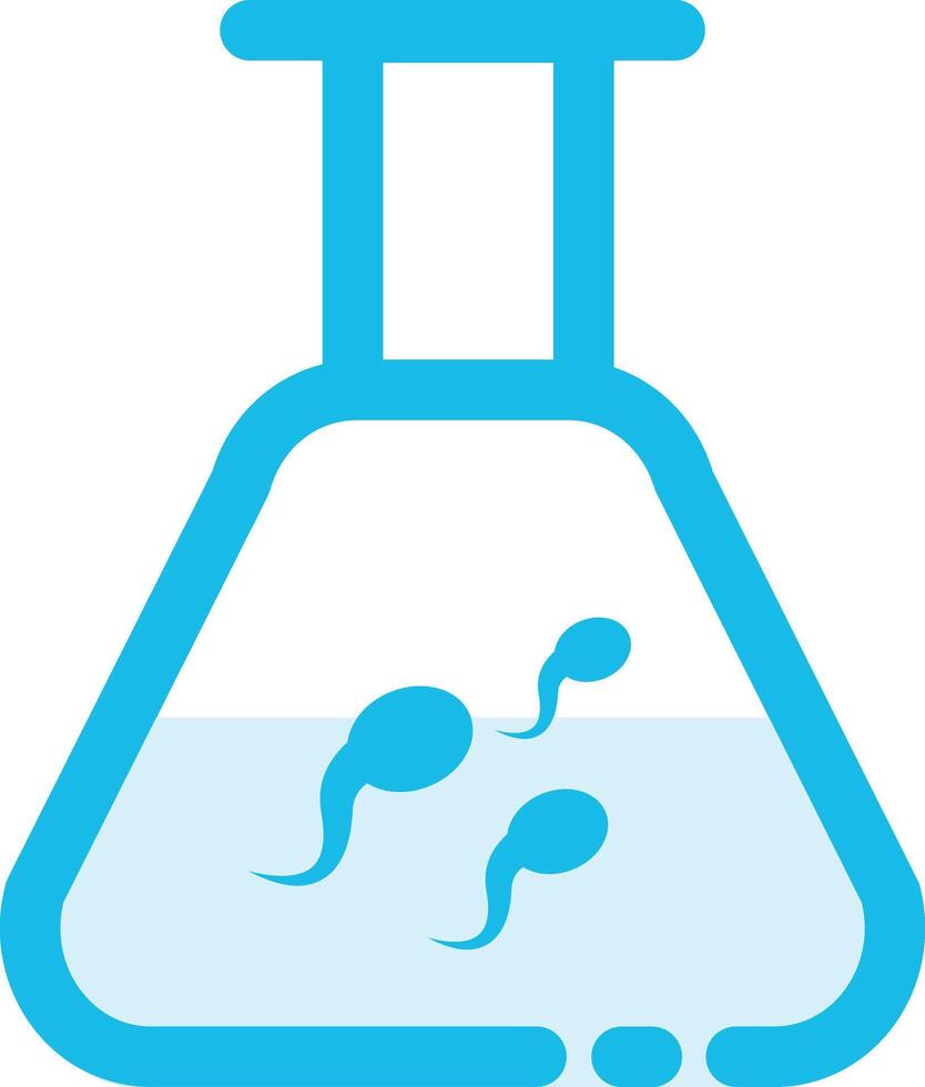 sperma test illustratie ontwerp vector