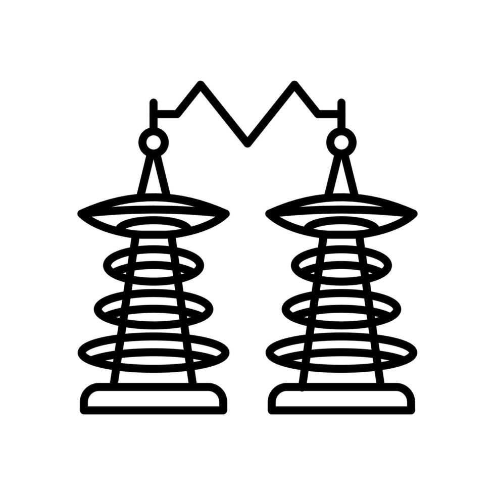 Tesla spoel icoon in vector. logotype vector