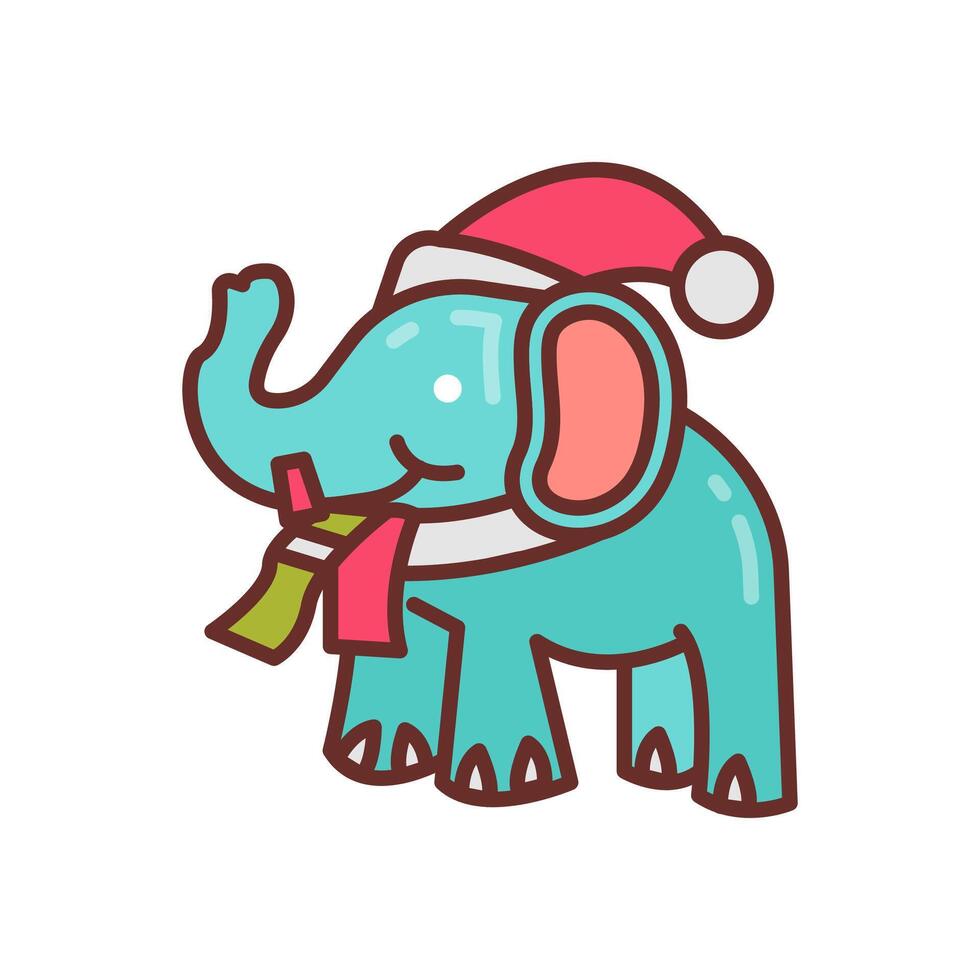 wit olifant eetpatroon icoon in vector. logotype vector