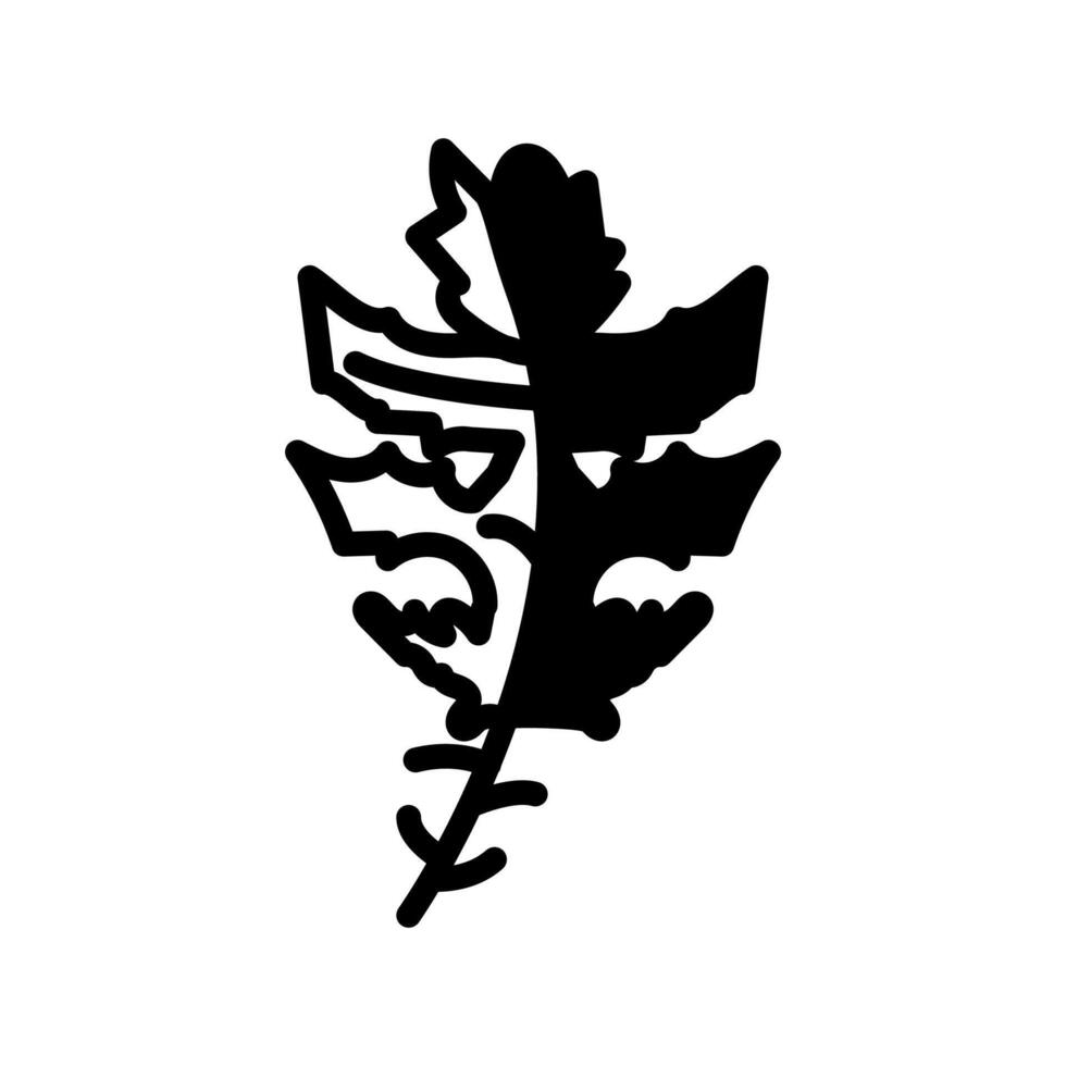 mizuna icoon in vector. logotype vector