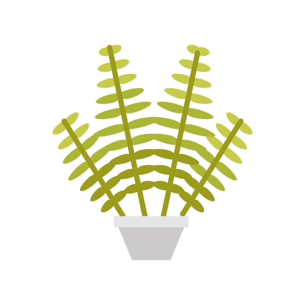 nephrolepis icoon in vector. logotype vector