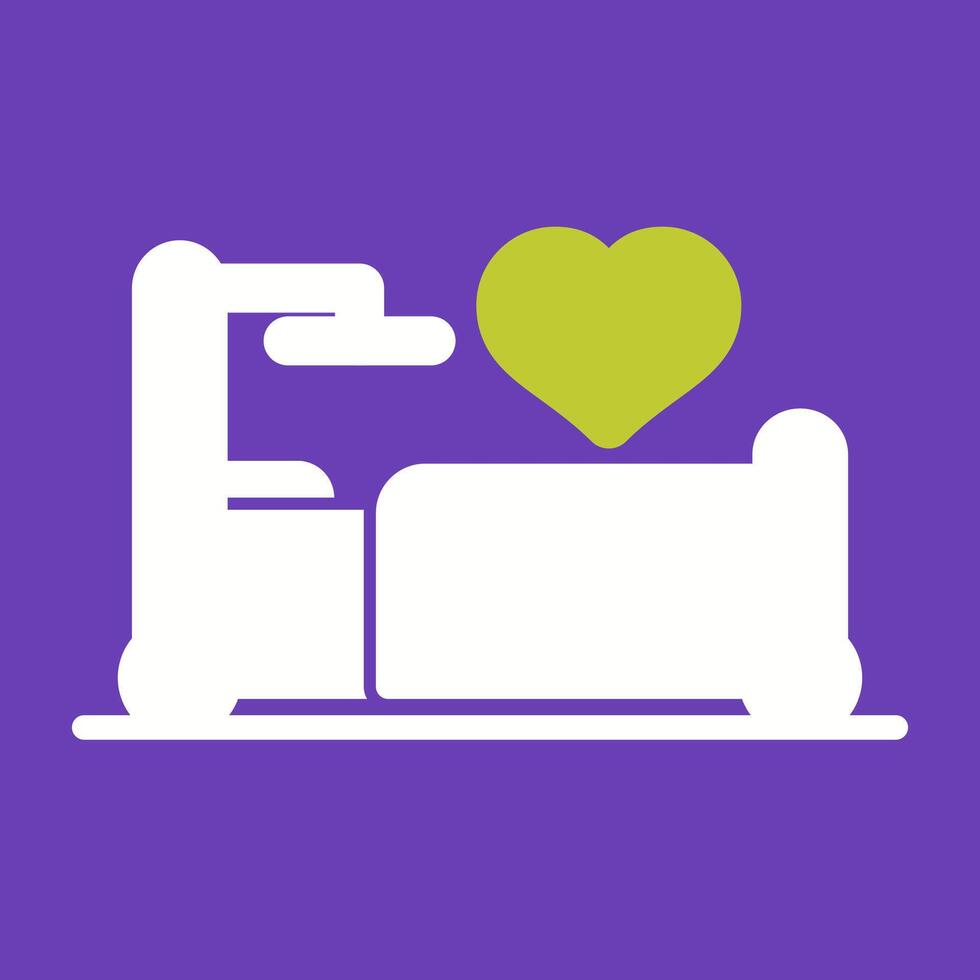 bed vector icoon