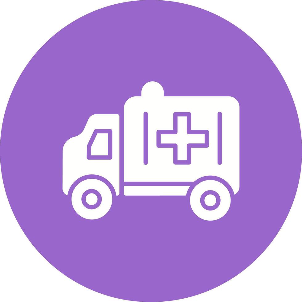 ambulance vector pictogram