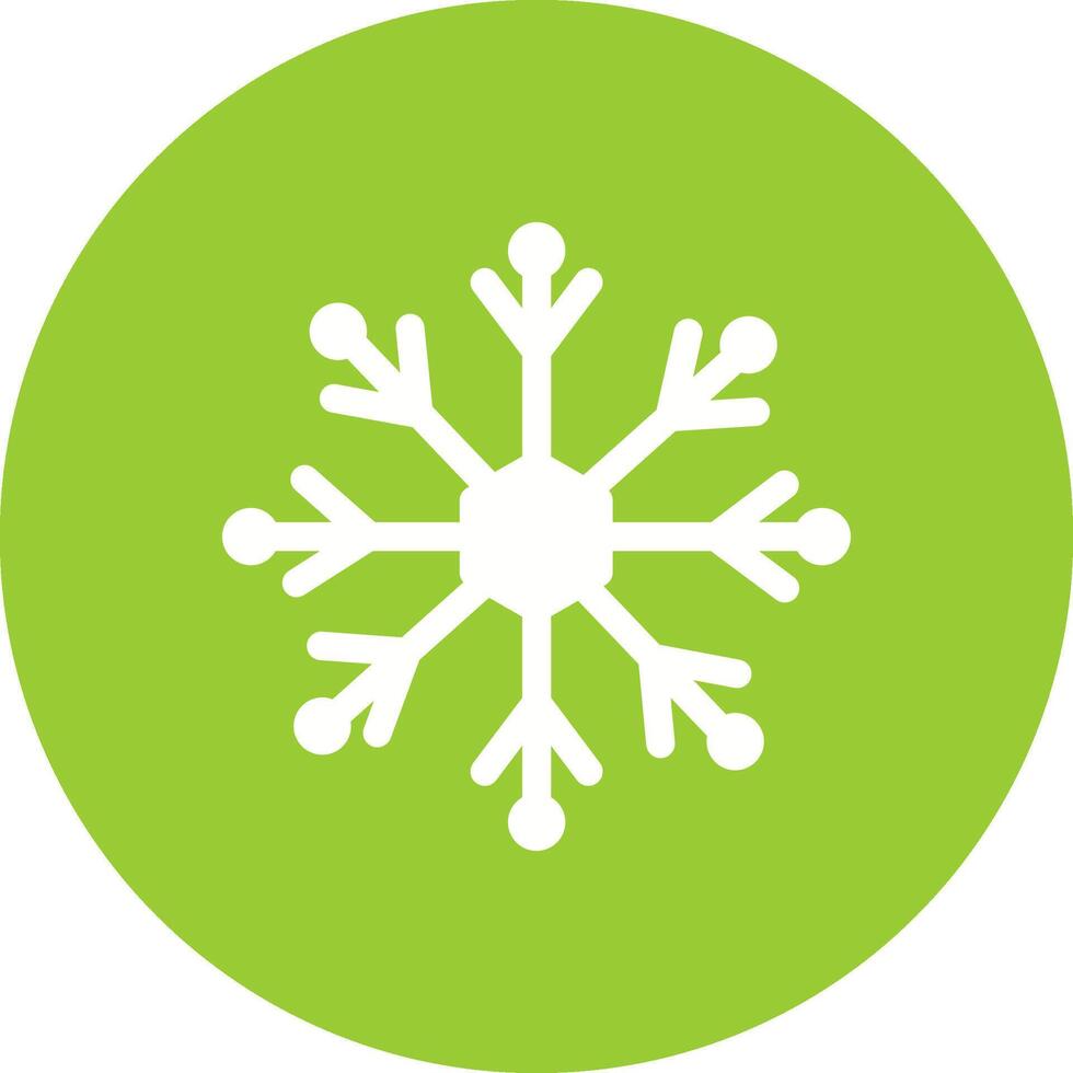 sneeuwvlok vector pictogram