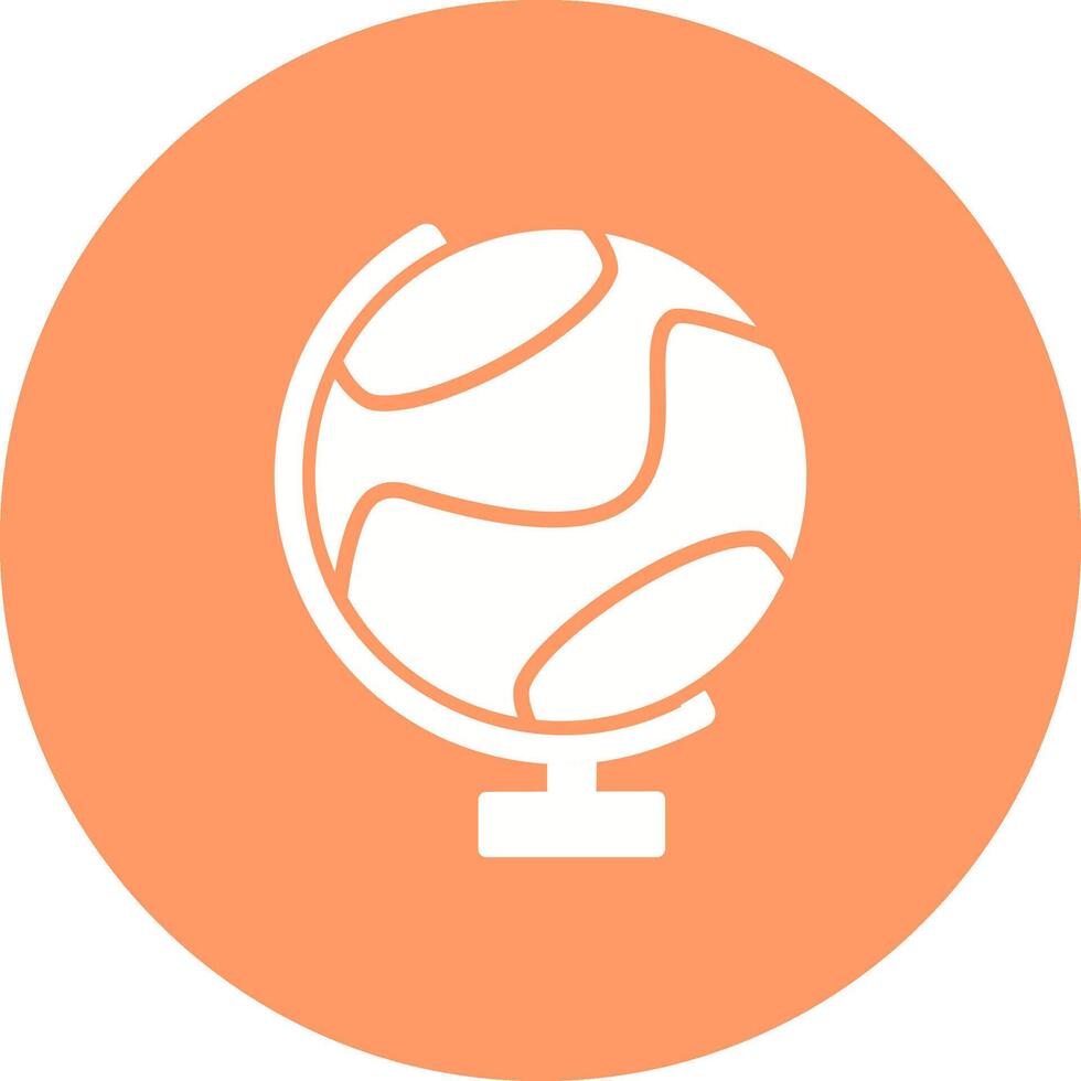 wereldbol vector pictogram