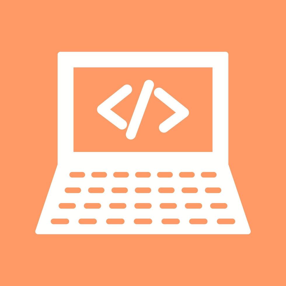 schrijven laptop vector icoon