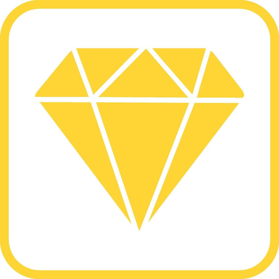 diamant vector pictogram