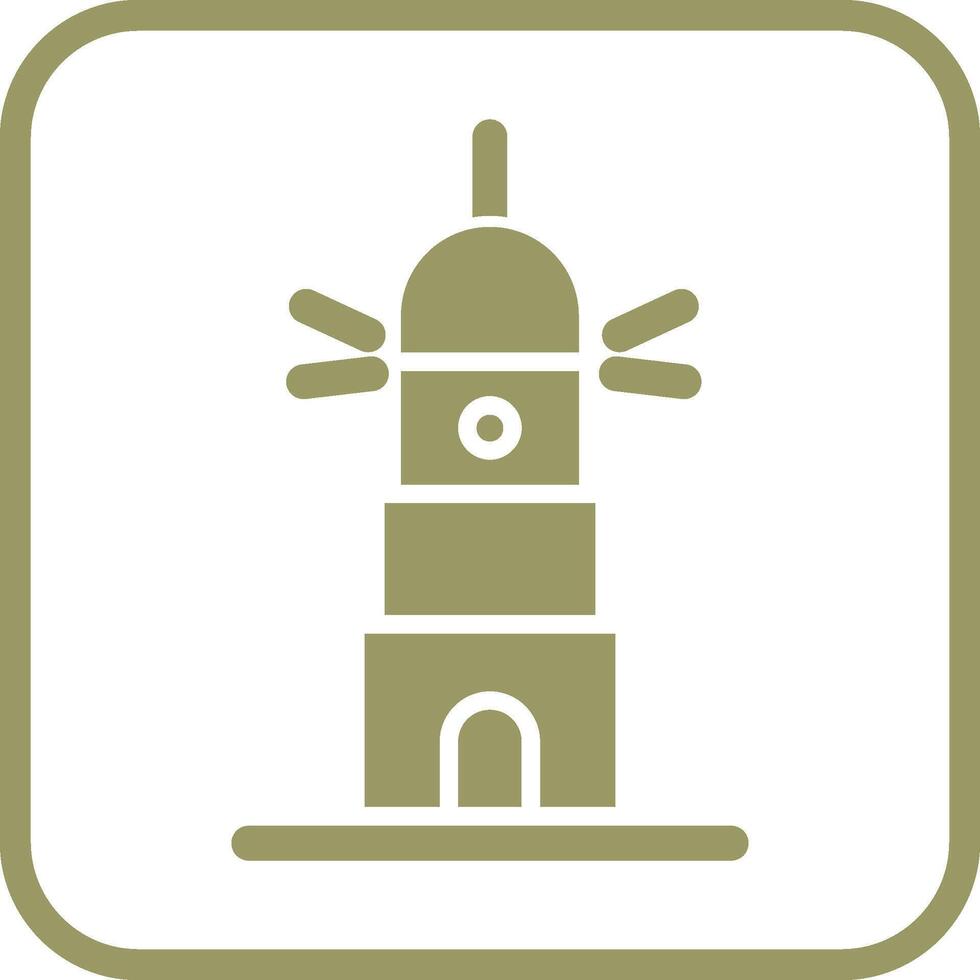 vuurtoren vector icon