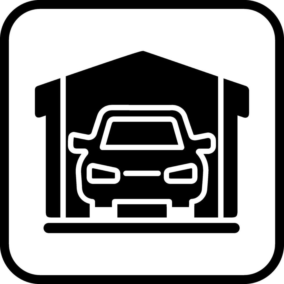 garage vector icoon