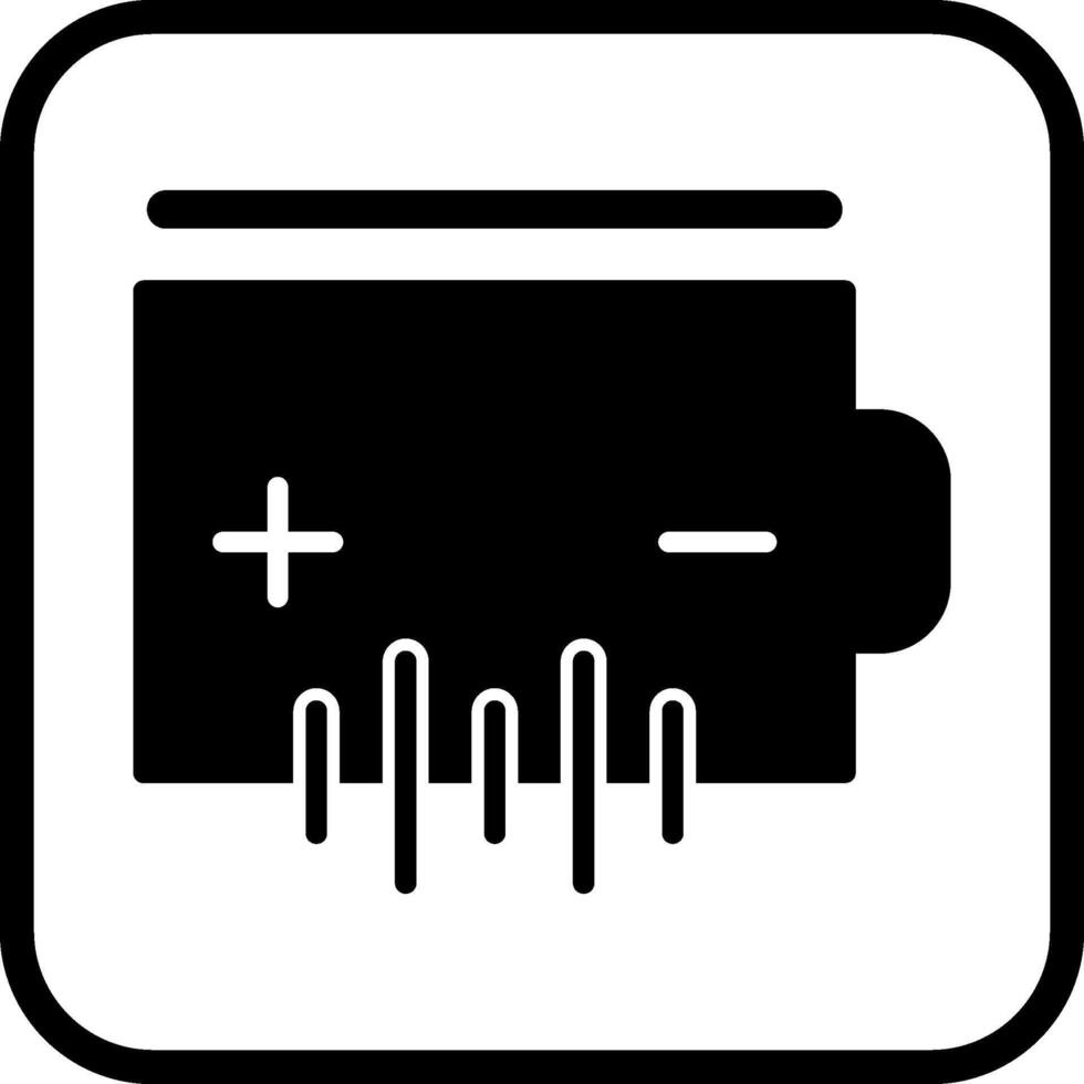 batterij vector pictogram