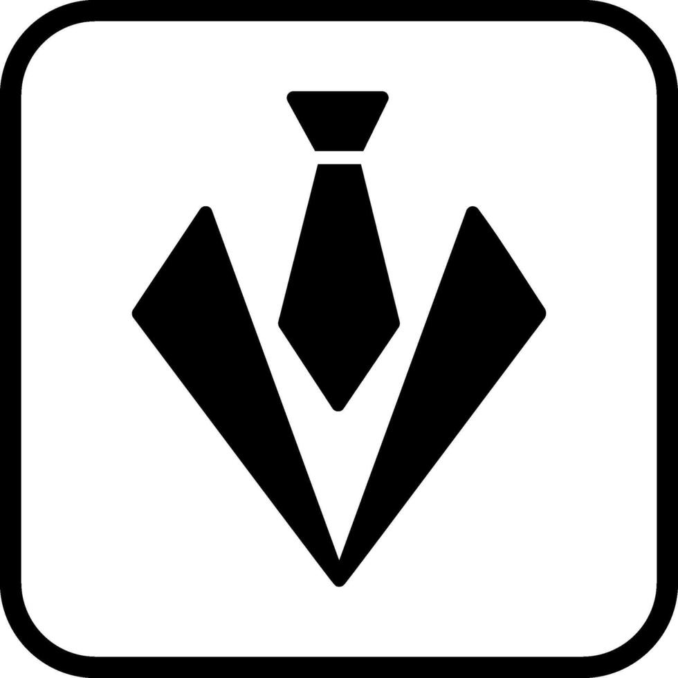 stropdas vector pictogram