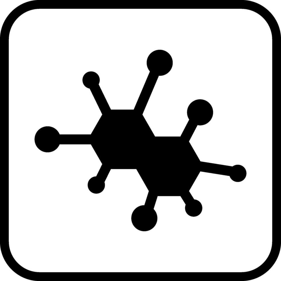 molecuul vector pictogram