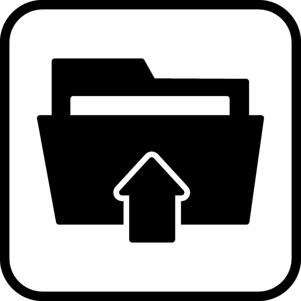 upload vector pictogram