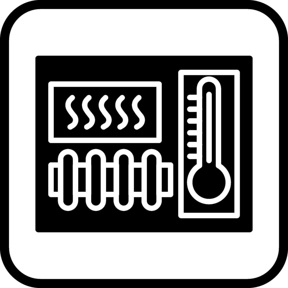 verwarming element vector icoon