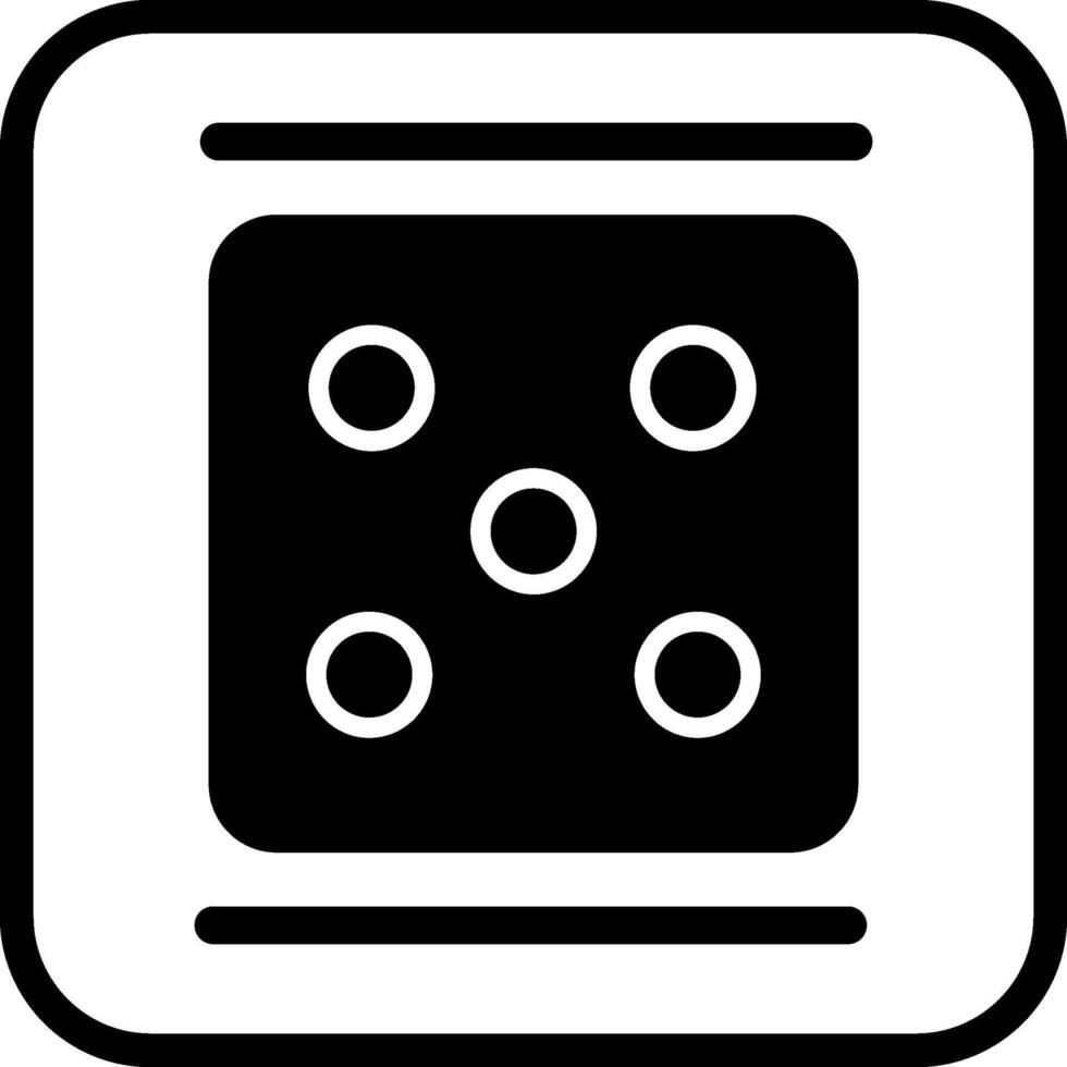 dobbelstenen vector icon