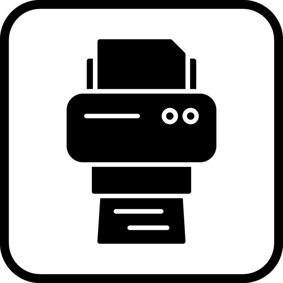 printer vector pictogram