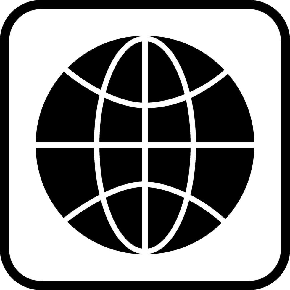 wereldbol vector pictogram