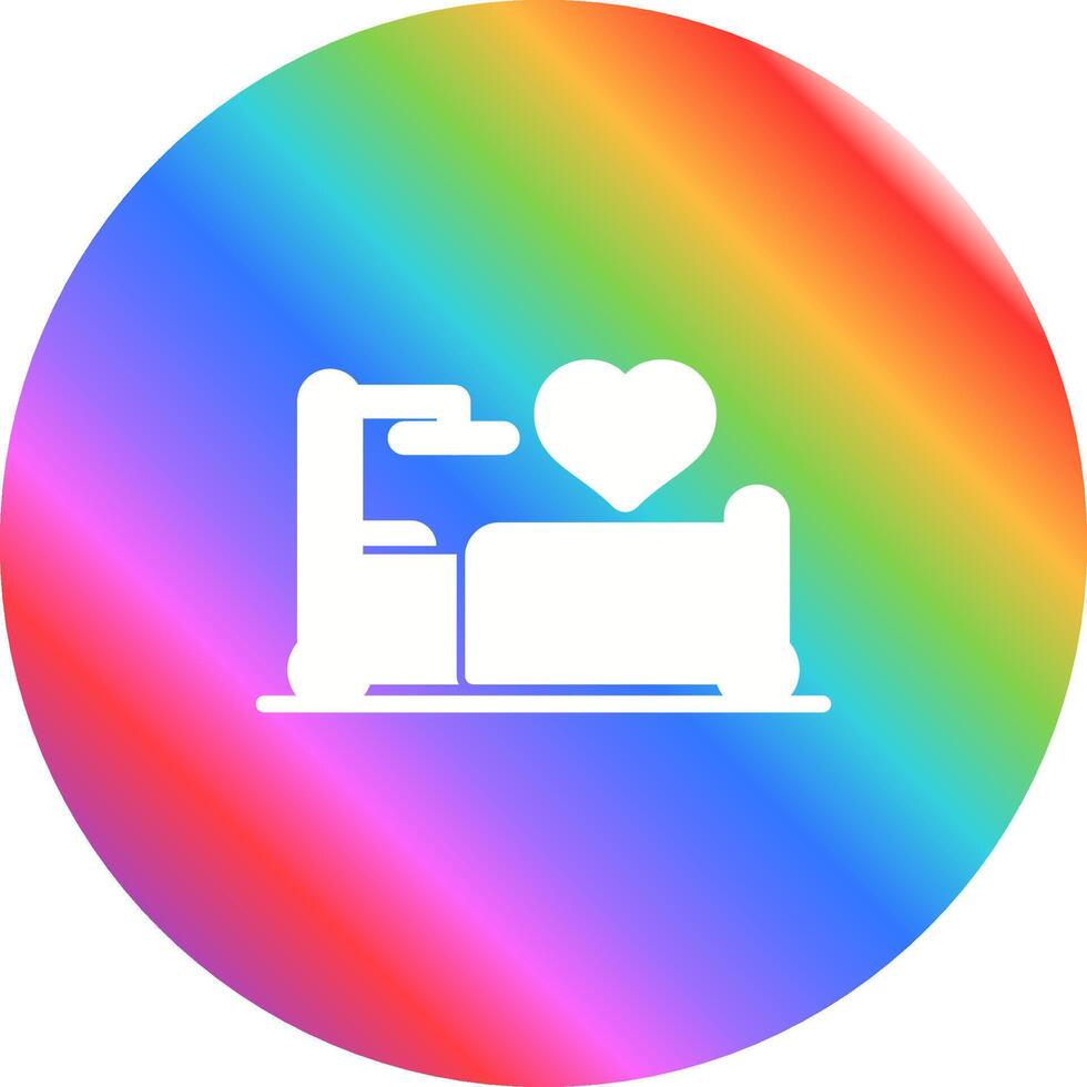 bed vector icoon