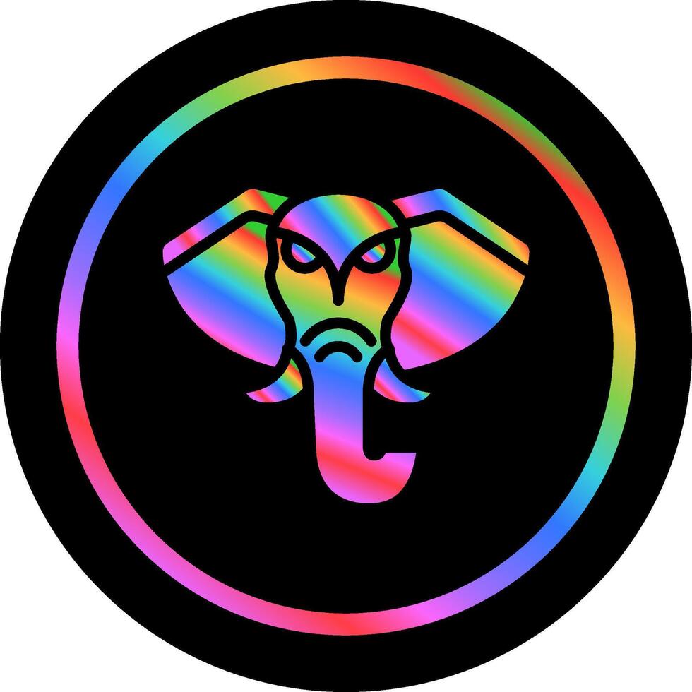 olifant vector pictogram