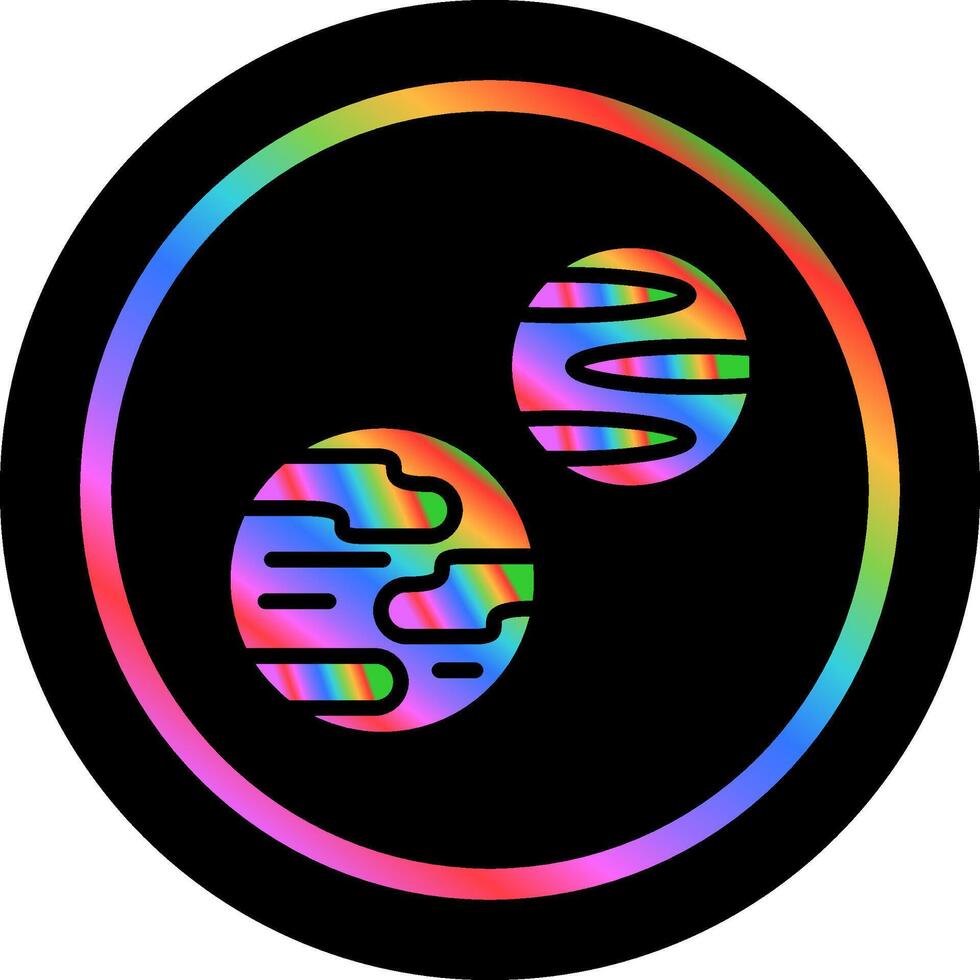 planeten vector icoon