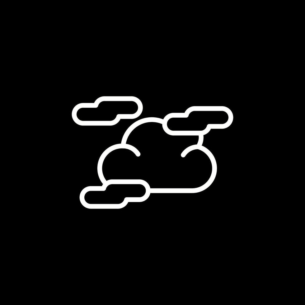 wolken vector icoon