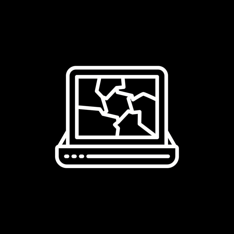 laptop vector pictogram