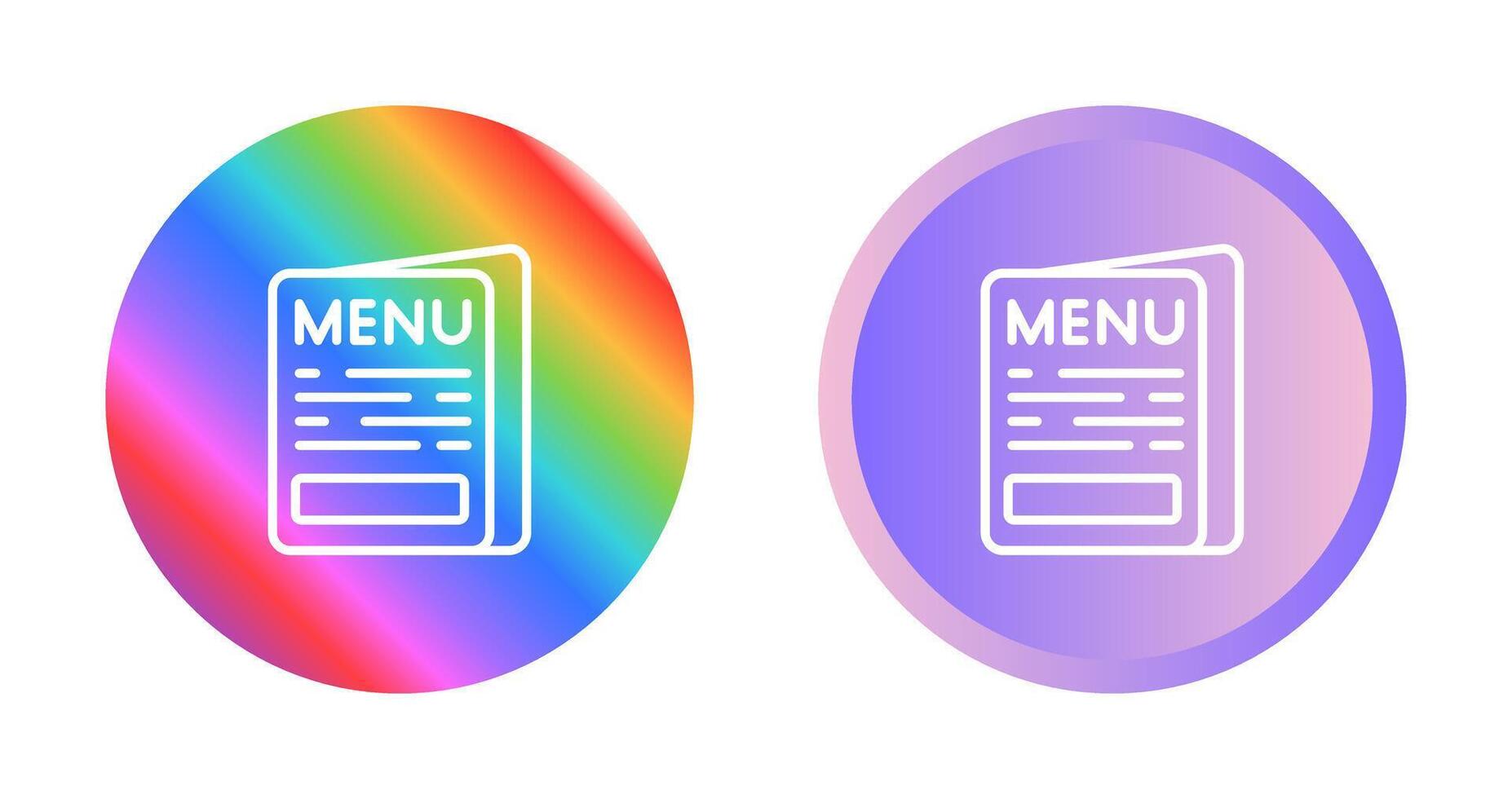 menu vector icoon