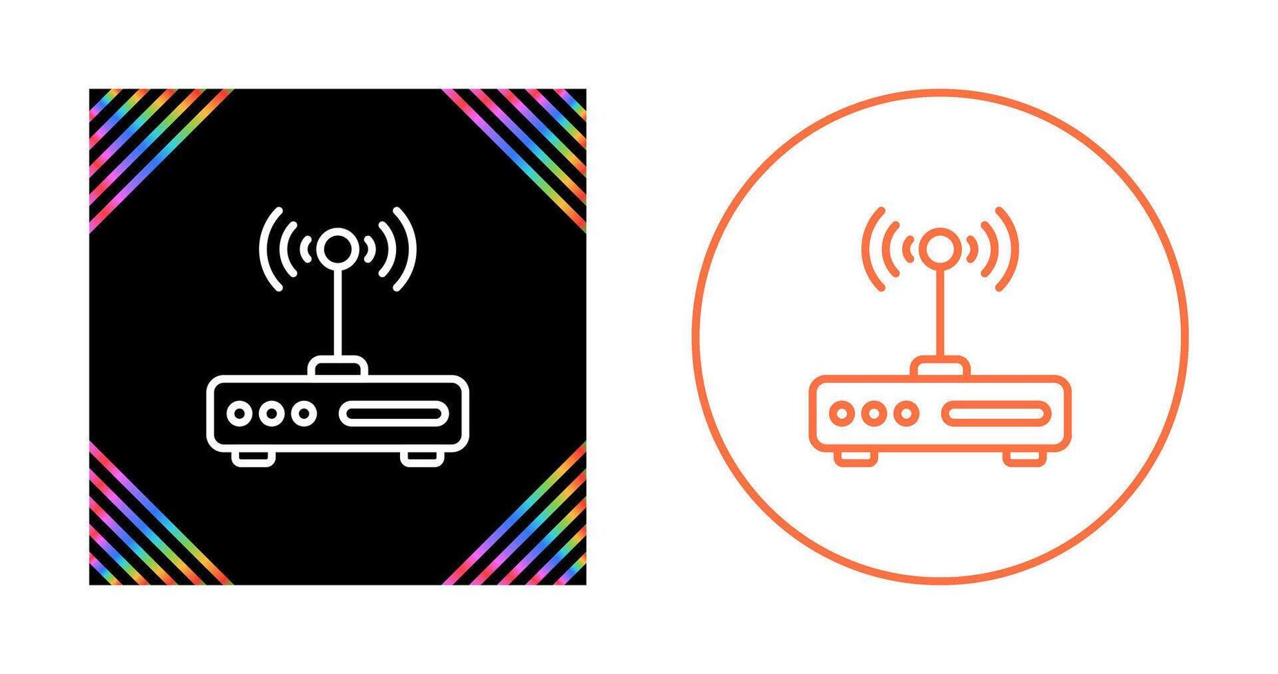 Wifi toegang punt vector icoon