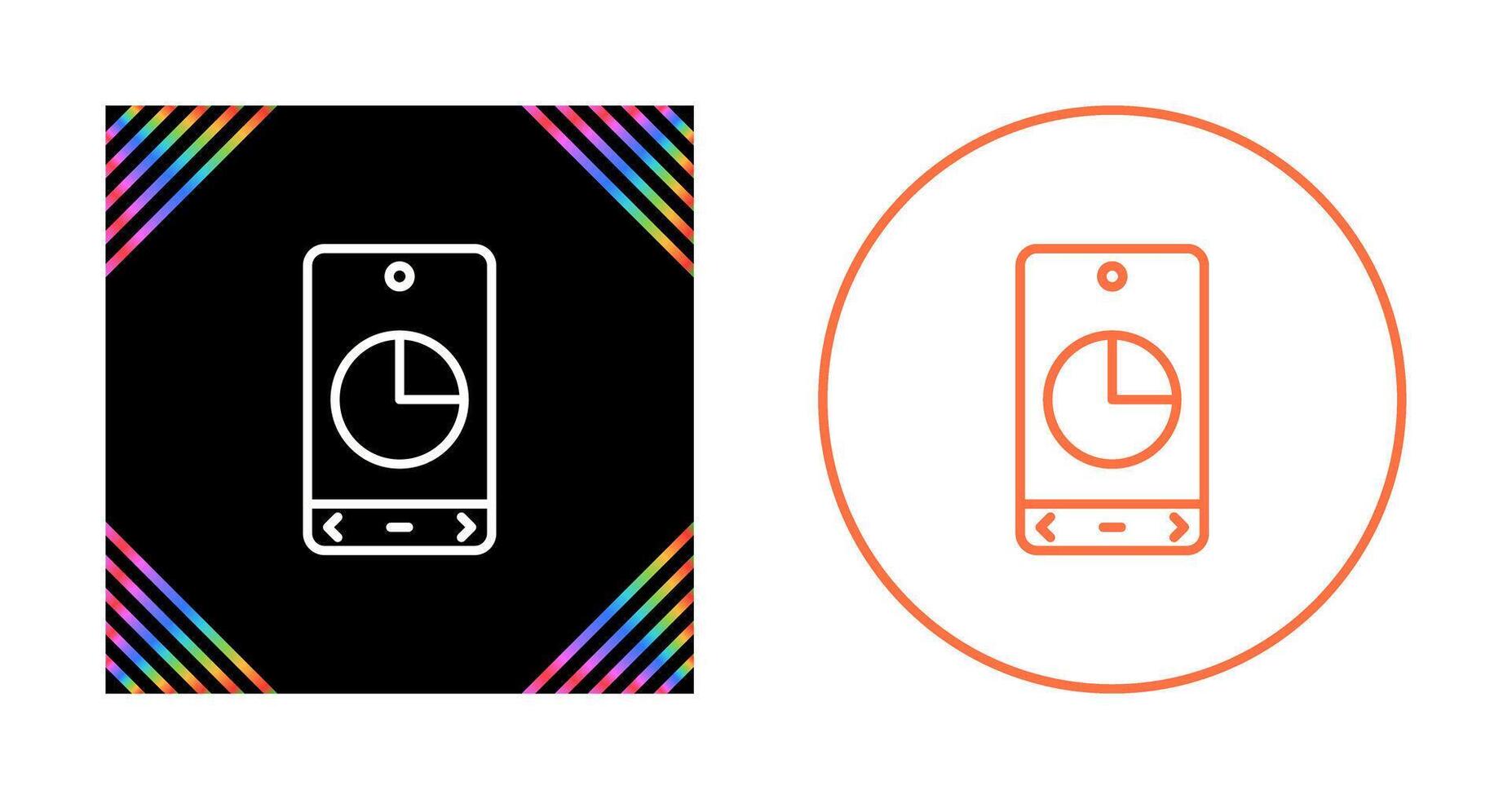 cirkeldiagram vector pictogram