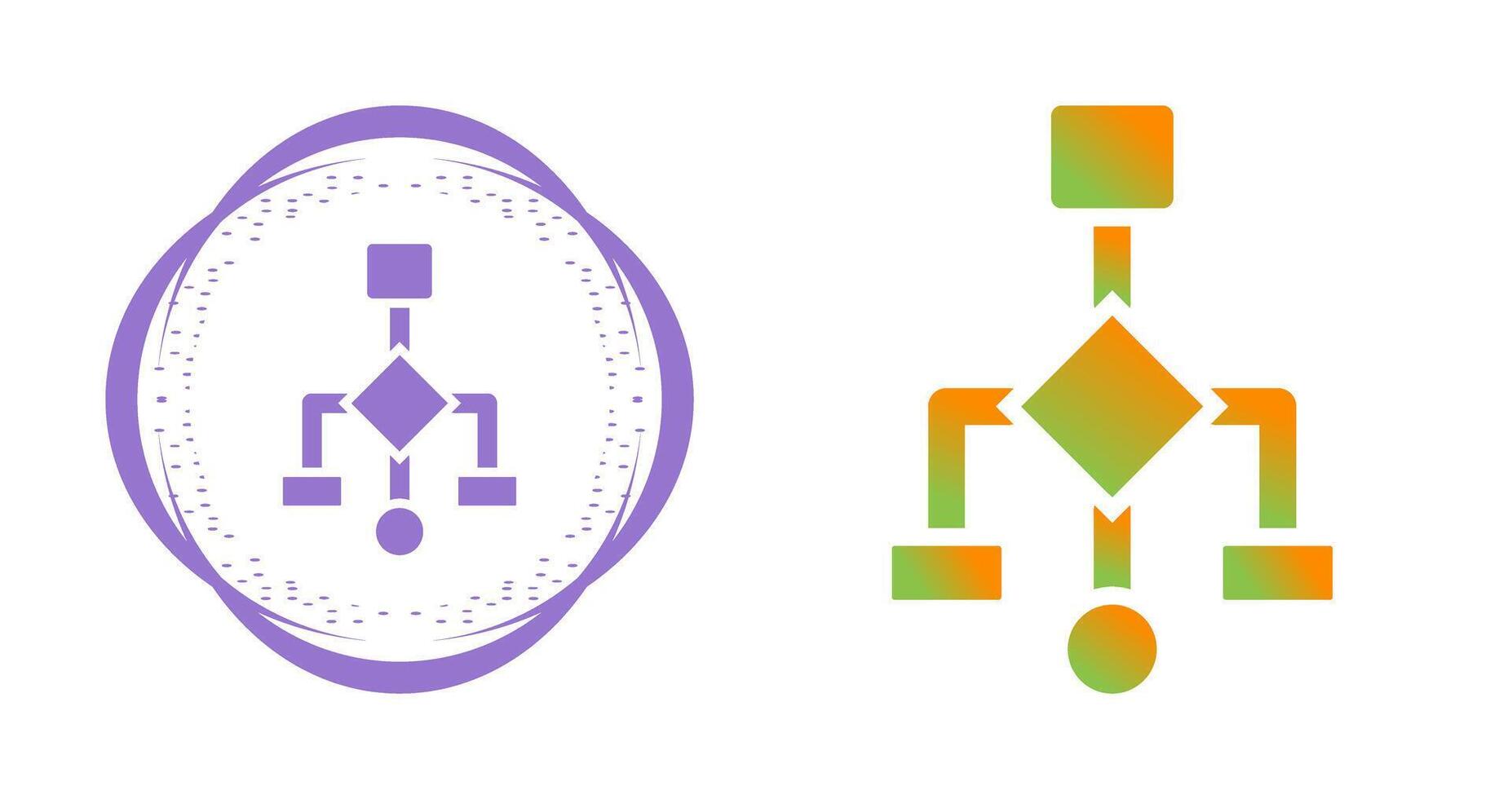 affiniteit diagram vector icoon