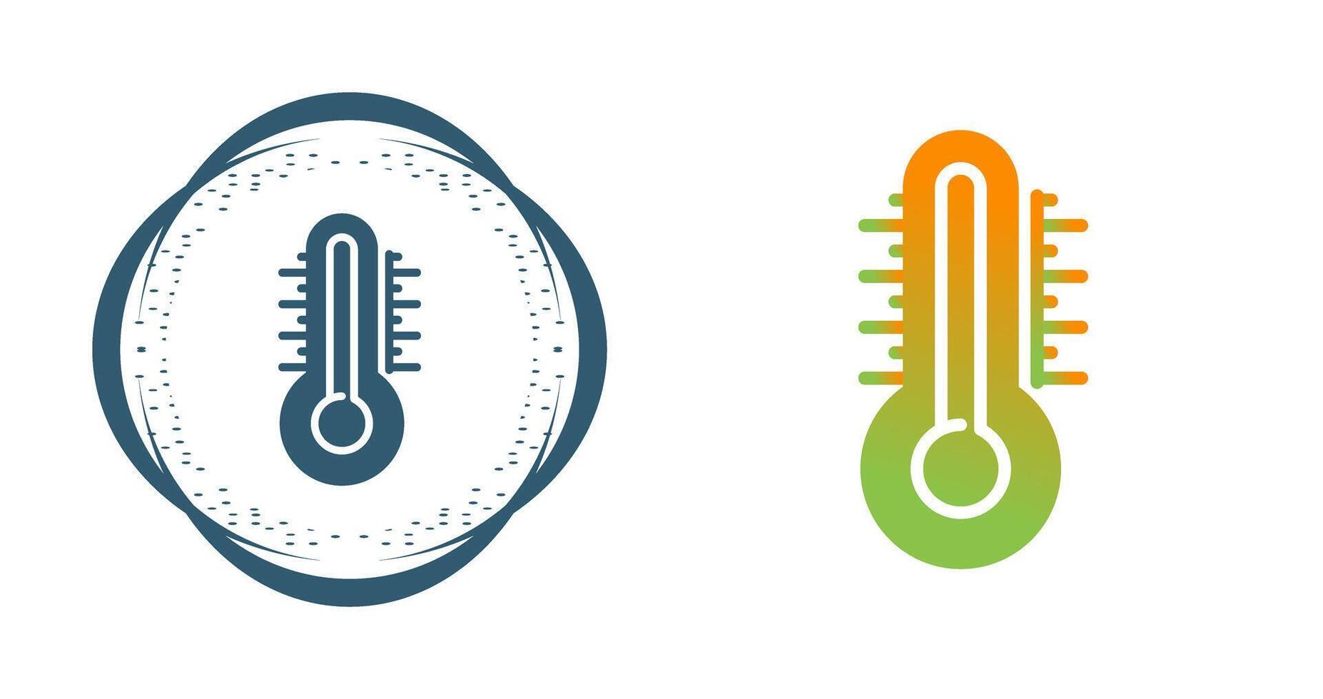 thermometer vector pictogram