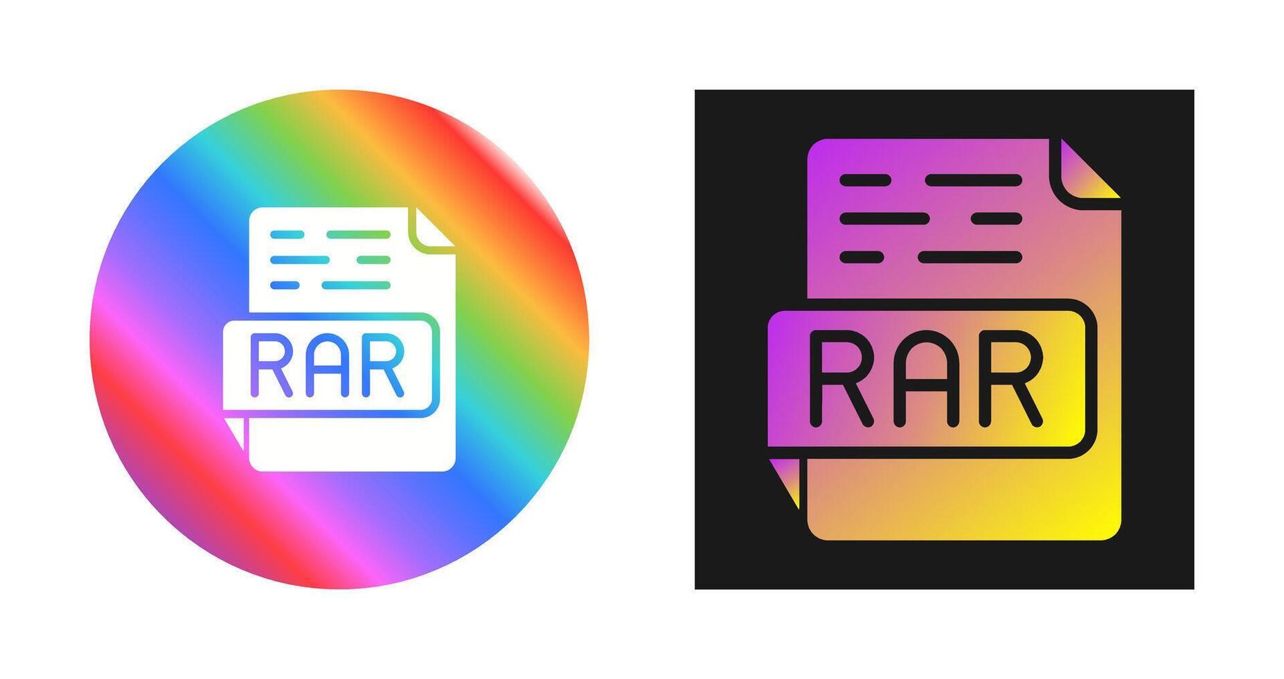 rar vector icoon