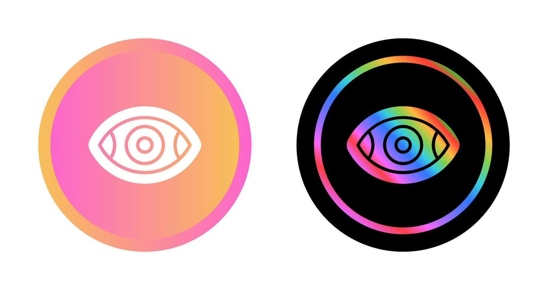 oog vector icoon