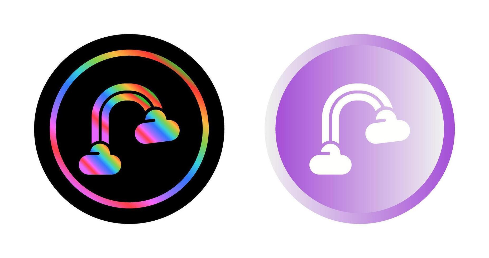 regenboog vector icoon