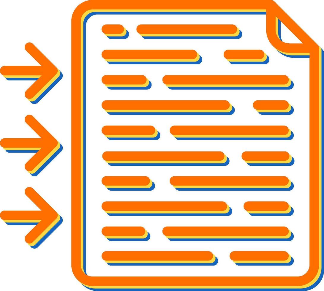 document vector pictogram