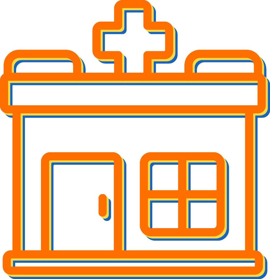 ziekenhuis vector pictogram