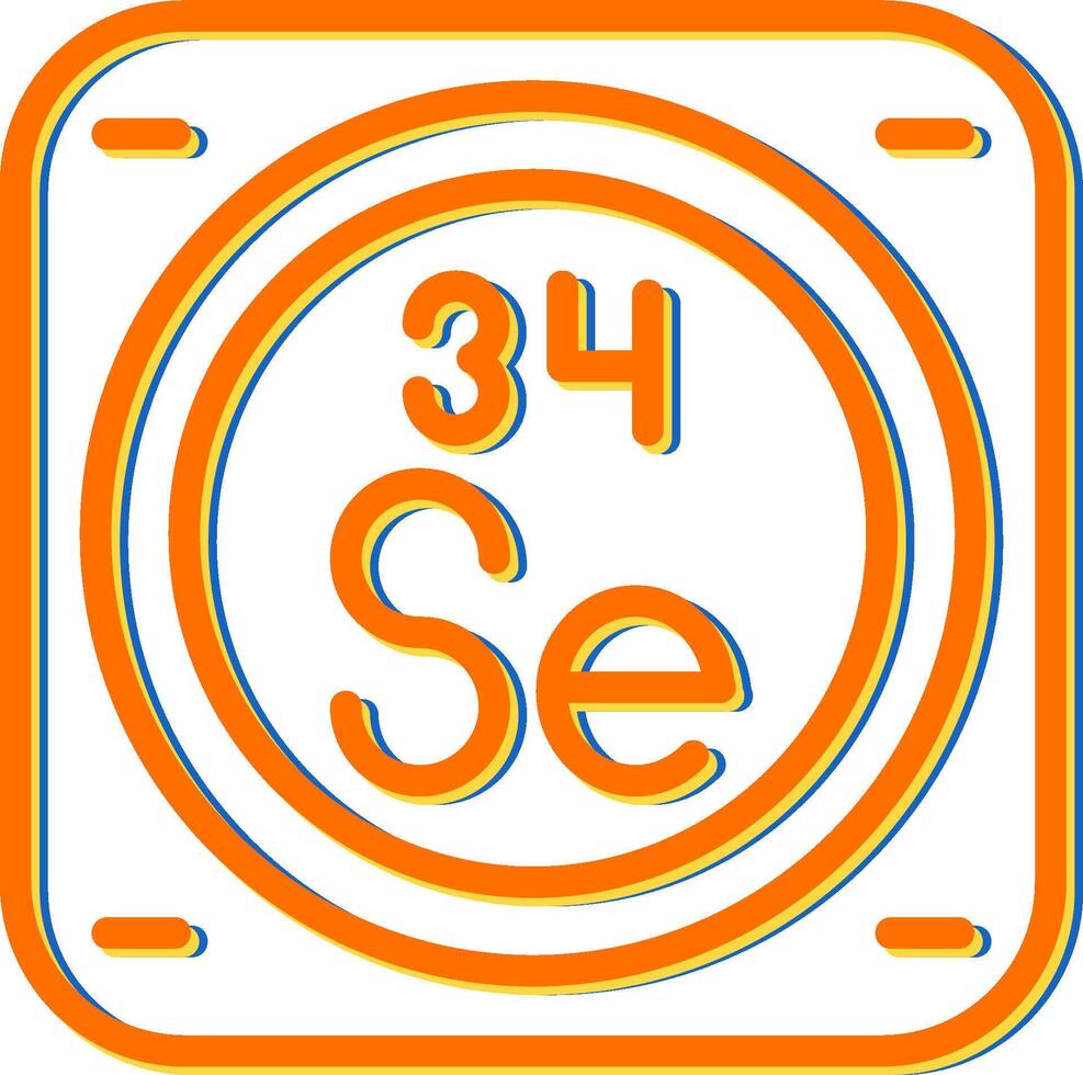 chemisch element vector icoon