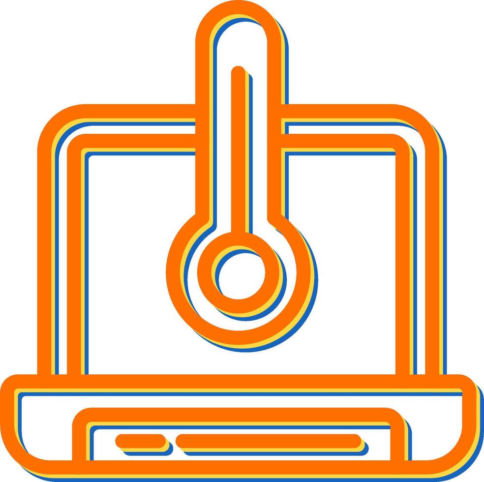 laptop vector pictogram