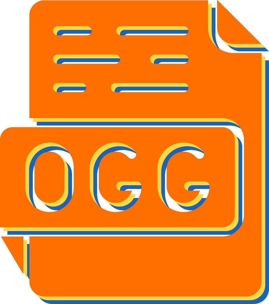 ogg vector icoon